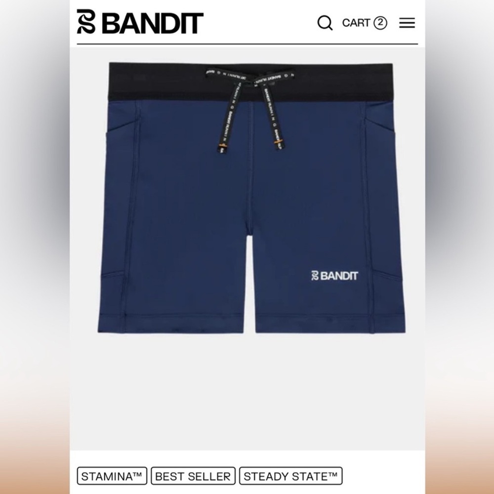 NWT Women’s Bandit Shorts-NY Navy- 5in- Sold Out